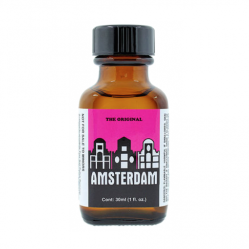 amsterdam 30ml label popper USA Poppers Amyl Nitrate Poppers Leather Cleaner alkyl US america PWD poppers