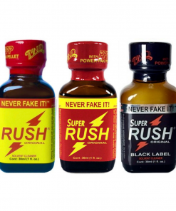 Rush Original, Super Rush, Rush Black Label, 30ml (Bulk Pack)