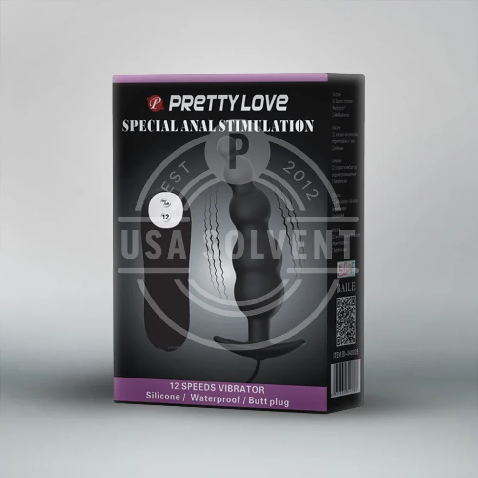 usa solvent anal sex toy butt plug dildo
