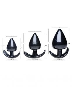 Master Series Triple Spades Anal Plug Set 3 pc usa popper butt plug sex toys poppers 2