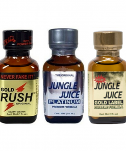 Gold Rush, Jungle Juice Platinum, Jungle Juice Gold Label, 30ml (Bulk Pack)