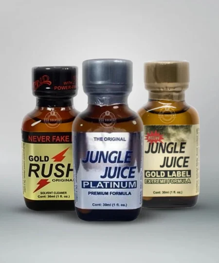 Gold Rush, Jungle Juice Platinum, Jungle Juice Gold Label, 30ml (Bulk Pack)