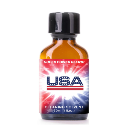 USA Poppers USA Cleaning Solvents Super Power Blend PWD poppers buy authentic party poppers online USA isobutyl nitrite amyl nitrate 30ml