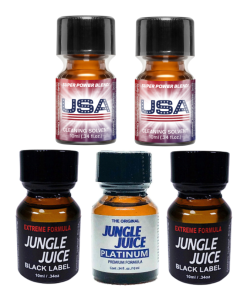 USA Super Power Blend, JJ Blk, JJ Platinum, 10ml (Bulk Pack)