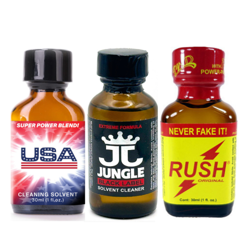 USA Super Power Blend Jungle Juice Black Rush Original 30ml bulk pack American Solvents